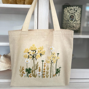 Sac fourre-tout brodé personnalisé Design personnalisé, sac à provisions durable et réutilisable du fabricant pakistanais - Product Image 3