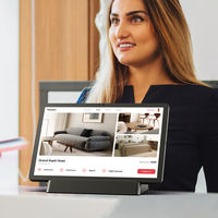 Tablette Android haut de gamme pour service en chambre d'hôtel de luxe, 11 pouces, 1920*1200, écran In-cell, 6+128 Go, ports multiples, avec station d'accueil
