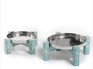 Plateau de service pour petit déjeuner et café design fait main Vaisselle Traiteur Plateau de service en bois - Product Image 6