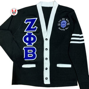Zeta Phi Beta Sorority Sweater <b>Women</b> Knitted Pullover <b>Warm</b> Casual Fashion Greek Apparel Winterwear Stylish Official - Product Image 6