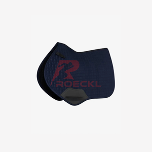 Tapis de selle de cheval anglais durable avec doublure douce coton matelassé conception respirante ajustement confortable pour les cavaliers tapis de selle - Product Image 4