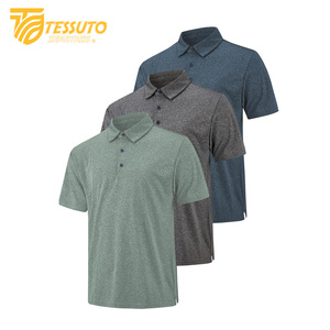 Hombres de alta calidad para Polo Último diseño Ropa informal transpirable Bajo MOQ Personalizado Tallas grandes Opciones personalizables - Product Image 1