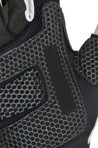 ถุงมือเล่นยิมทำจากหนังสำหรับผู้ชายถุงมือครึ่งนิ้วระบายอากาศได้ดีถุงมือกีฬาปั่นจักรยานฟิตเนสแข่งรถ - Product Image 4