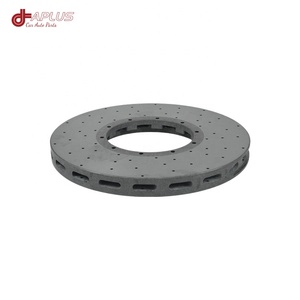 Disco de freno de cerámica de carbono Aplus Racing con pastillas de alto rendimiento delanteras 370 traseras 330 para Audi A6 C8 - Product Image 6