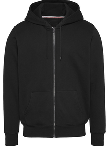 เสื้อมีฮู้ดผ้าฟลีซแบบเรียบง่ายเสื้อมีฮู้ดผ้าฟลีซผสมผ้าฝ้ายน้ำหนักเบาโลโก้ออกแบบได้ตามต้องการ - Product Image 3