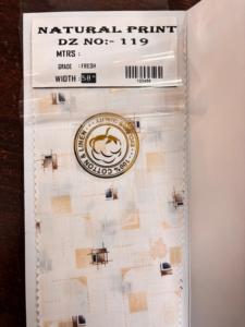 Tela de sarga de algodón de primera calidad Tejido natural Estampados digitales naturales para niños Vestido y ropa deportiva | Export Supplier India - Product Image 5