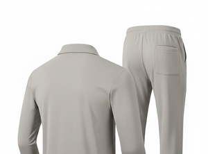 Survêtement solide à capuche d'hiver personnalisé | Matériau 100% coton | Coupe confortable | Anti-bactérien et respirant - Product Image 4