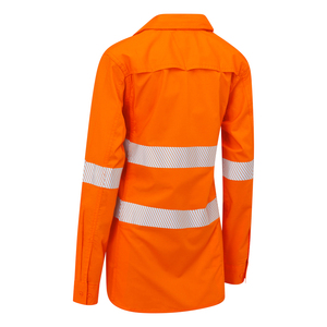 Camisa de seguridad de alta visibilidad personalizable de alta calidad 100% al por mayor transpirable e impermeable con soporte de logotipo personalizado - Product Image 4