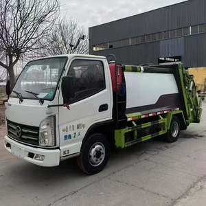 Camion poubelle d'occasion disponible à prix avantageux, camion de nettoyage de poubelles à vendre - Product Image 4