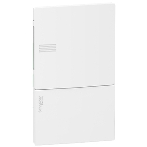 Per SCHNEIDER ELECTRIC Mini Pragma Contenitore Elettronico da Incasso MIP22104 1 X 4 Moduli con Porta Liscia - Product Image 1