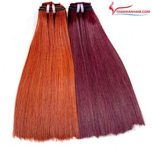 Extensiones de Cabello Liso Ombre de Moda, Súper Dobles Tonos, Cabello Vietnamita Virgen en Paquetes, Listas para Enviar - Product Image 1