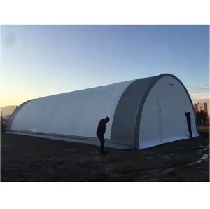 Tienda de almacenamiento impermeable resistente a los rayos UV de 30 pies Industrial-Refugio de cúpula Material de acero para Centro Comercial escolar Hotel Fábrica Almacén Venta - Product Image 3