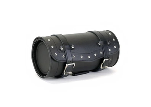 Sac à outils de moto en cuir véritable de vente chaude avec sangle à boucle sac de selle Vintage fabriqué à la main sac à outils en cuir véritable étanche - Product Image 6