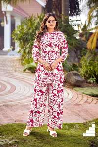 Conjunto de cordón de rayón ligero de Maruti Fashion Versátil para cada ocasión Ropa india y pakistaní - Product Image 6