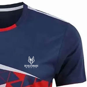 ชุดเครื่องแบบวอลเลย์บอลดีไซน์โค้งใส่สบายทนทานต่อการซีดจางเหมาะกับการใช้งานสี - Product Image 4