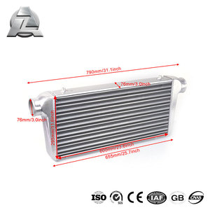 <span class=keywords><strong>Radiateur</strong></span> universel en aluminium modifié <span class=keywords><strong>Turbo</strong></span> Charger Intercooler 600x300x76mm Refroidisseur d'air d'admission - Product Image 3