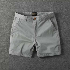 2025 nouvelle mode High Street Cargo Shorts conception personnalisée avec motif solide et 100% coton Style décontracté avec poches personnalisées - Product Image 5