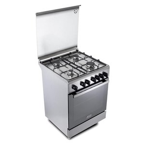 Cocina de gas de 4 zonas con horno eléctrico DMX 64 LSG Inox Clase A (60x60x87cm) - Product Image 4
