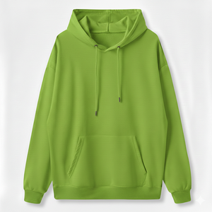 Sudadera con Capucha para Hombre, Nueva Moda Primavera Otoño, Manga Larga, Informal, con Color Sólido y Bolsillo, Estilo Tejido Fino - Product Image 6