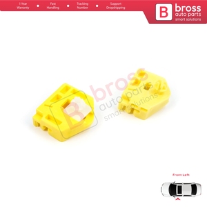 BWR5614 Window Regulator Repair <b>Clips</b> A+B Front Left for Kangoo MK2 FW KW 2007-2021 Citan W415 807212230R - Product Image 6
