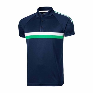 Polo brodé/imprimé pour homme, design personnalisé, manches mi-longues, pour l'été - Product Image 4