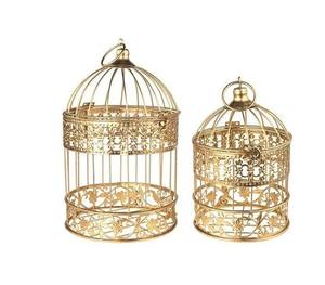 Cage à oiseaux en métal faite à la main maison d'oiseau suspendue moderne cage à oiseaux en fer Durable décorative pour jardin extérieur balcon maison - Product Image 4