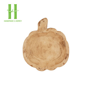 Vente chaude : Bols à pâte en bois en gros - Bols à pâte en bois rustique brun style ferme, bol à pâte en bois pour bougie, fabriqué au Vietnam - Product Image 5