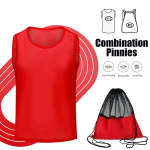 Maillot de football personnalisé, léger, à séchage rapide, d'entraînement, vêtements de football, vêtements d'entraînement pour équipes sportives, dossards d'entraînement sans manches - Product Image 5