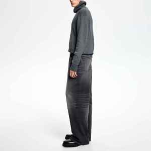 Classic <b>mens</b> <b>jeans</b> denim trousers slim straight fit skinny ripped distressed casual trendy stylish fashion bulk wholesale - Product Image 3