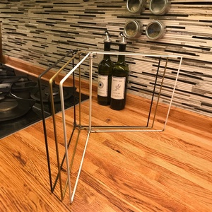 ที่แขวนถุงขยะสแตนเลสแบบพกพาสำหรับตู้ครัว - Product Image 4