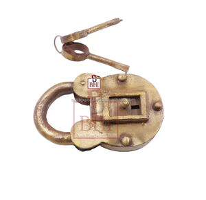 Serrures de porte de style coeur squelette en laiton avec 2 clés serrures anciennes héritage et cadenas de quincaillerie - Product Image 6