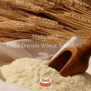 พาสต้า linguine ที่มีคุณภาพรูปทรงยาว500กรัม durum semolina-ด้านบนของงานฝีมืออิตาลีโดย passificio fiorillo