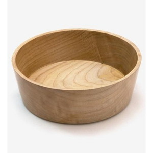 Cuenco cuadrado de madera para cocina al por mayor con centro redondo, cuenco para servir ensalada, cuenco torneado a mano para Cocina - Product Image 4