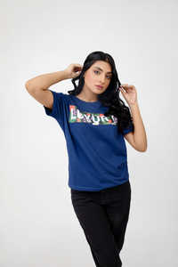 Nueva Camiseta de cuello redondo ecológica para mujer, tela de malla sostenible a granel, venta al por mayor para compradores respetuosos con el medio ambiente - Product Image 5