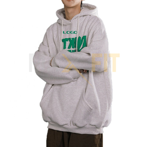 เสื้อฮู้ดพิมพ์ลายพัฟแขนยาวสำหรับผู้ชายชุดกีฬาแบบสั่งทำดีไซน์ทันสมัย - Product Image 6