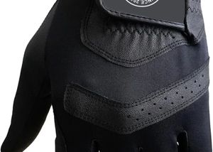 Guantes de golf unisex de cuero genuino suave de alta calidad logotipo personalizado Cabretta transpirable al aire libre lavable para la mano deportiva de los niños - Product Image 5