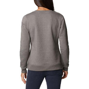 Femmes 400 GSM col rond décontracté Baggy surdimensionné brodé uni sweat lourd épais velours côtelé hiver été pull - Product Image 2