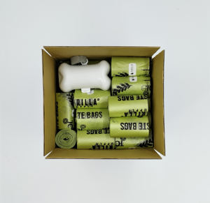 Taiwan-Made Eco-Friendly Dog Poop Bags Wholesale 50-Roll Light Green Strongly Plastic Biodegradable <b>Pet</b> <b>Waste</b> <b>Disposal</b> Solution - Product Image 3