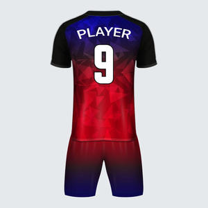 Vente en gros d'uniformes de football 100% polyester de haute qualité avec design et logo personnalisés, kit complet 2025 OEM pour hommes et femmes - Product Image 5