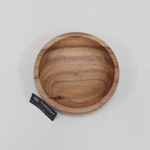 Saladier en bois d'acacia écologique Fait à la main Petit bol de service au fini brillant de luxe pour cadeaux et décoration de table par Tradebyd - Product Image 3