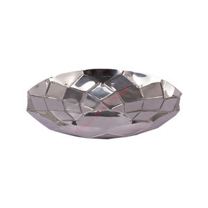 Cuenco de flores de Metal pulido más vendido, cuenco redondo de hierro y oro para servir frutas, técnica martillada, precio mínimo - Product Image 5