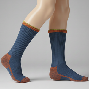 Chaussettes de sport de tennis personnalisées de haute qualité pour hommes et femmes, mi-épaisses, antibactériennes - Product Image 5