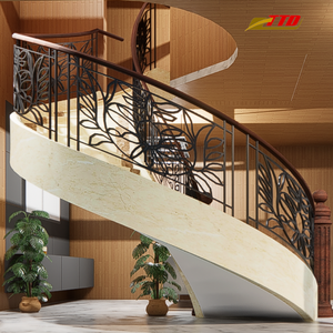 Pasamanos de hierro duraderos y decorativos para escaleras que ofrecen un equilibrio de funcionalidad, belleza y seguridad para cada hogar - Product Image 2