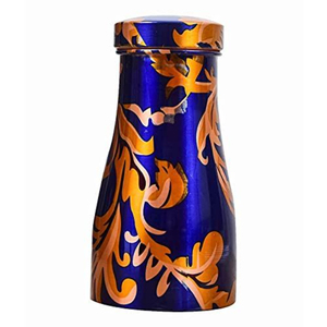 Wholesale Pure Copper <b>Water</b> <b>Bottle</b> Handcrafted Plain Polished Drinkware Leakproof Eco-Friendly Yoga <b>Gym</b> Travel <b>Bottle</b> Low Price - Product Image 5