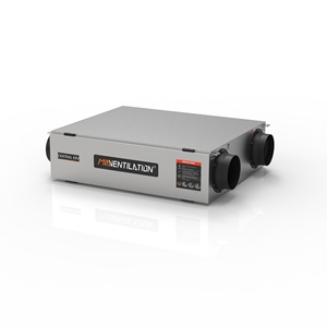 Unidad de Ventilación de Techo Silenciosa con Prefiltro Lavable + Capa de Carbón, 80% de Eficiencia Promedio Tasa de Intercambio de Calor - Product Image 6