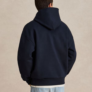 Sweat à capuche surdimensionné pour homme, 100% coton, de haute qualité, style streetwear, sans cordon, coupe ample, pour la saison printanière - Product Image 5