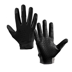 Guantes de fútbol americano para jóvenes de la mejor calidad, guantes deportivos de dedo completo para exteriores, logotipo personalizado, agarre duradero transpirable para entrenamiento - Product Image 2