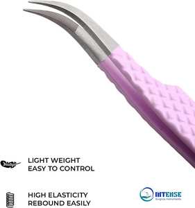 Pinzas de Acero Inoxidable con Punta de Fibra para Hacer Pulseras, Profesionales - Product Image 4