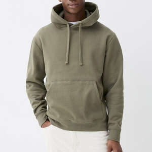 Sweat à capuche double couche lourd personnalisé pour hommes 400 GSM Boxy coton polaire brodé hiver Street wear sweat à capuche vente en gros - Product Image 3