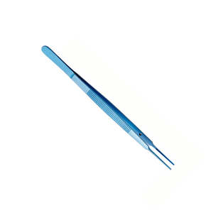 Pinzas Hemostáticas Rectas Super Gerald para Aplicación de Tejido, Pinzas de Presión con Recubrimiento Azul de Acero, Manual SurgiRight - Product Image 5